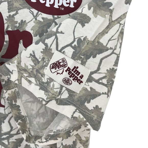 Dr. Pepper Leaf Camo I’m a Pepper T-Shirt Women’s XL - Picture 3 of 10
